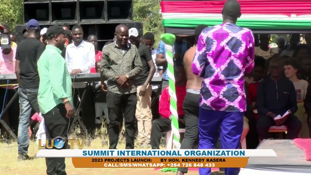 ALUOCH JIPANORAN DANCE AT SUMMIT INTERNATIONAL ORGANIZATION 2023 PROJECT LAUNCH