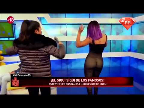 Dorita Orbegoso Bailando en Leggings
