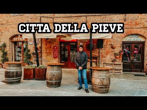 CITTA della PIEVE - Kota Cantik Abad Pertengahan ITALIA