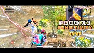 POCO X3 SENSITIVITY GYRO PUBG MOBILE LITE FAST JIGGLE MONTAG    || OnePlus,9R,9,8T,7T,,7,6T,8,NT||