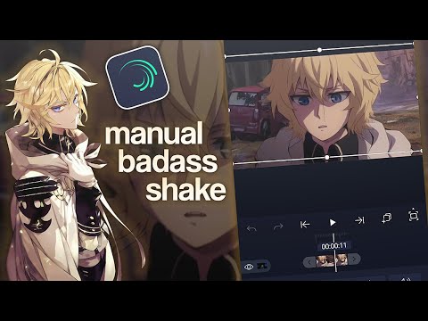 Manual badass shake tutorial | alight motion 4.0