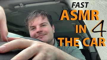 Fast & Aggressive ASMR in the Car 4 (lofi) Invisible triggers, Gripping, Scratching & Visual Trigger