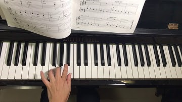 The New Positions for the Left Hand - Michael Aaron Piano Course Lessons Grade 1 P.13