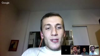 Vegan HangoutsOnAir : με Ιάκωβο Δραγώνα Κωσταντίνο Κοτσώνη Ασβό A Vegan Brain! Συνδέσου ;)