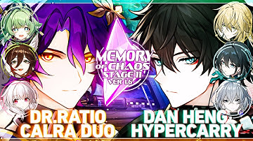 Dr.Ratio X Clara & Dan Heng Hypercarry | Memory of Chaos 11 (Honkai Star Rail 1.6)