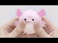 Axolotl Squishmallow Water Tape Squishy DIY #shorts