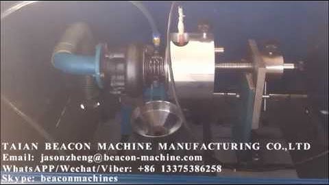 BC D3 turbocharger full speed balancing machine from TAIAN BEACON