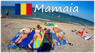 🇷🇴 Mamaia Romania Beach Walk 🏖  4K Walking Tou☀️ 🇷🇴 (Sunny Day)