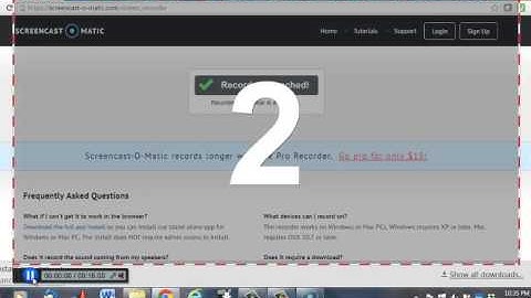 screencastomatic tutorial video