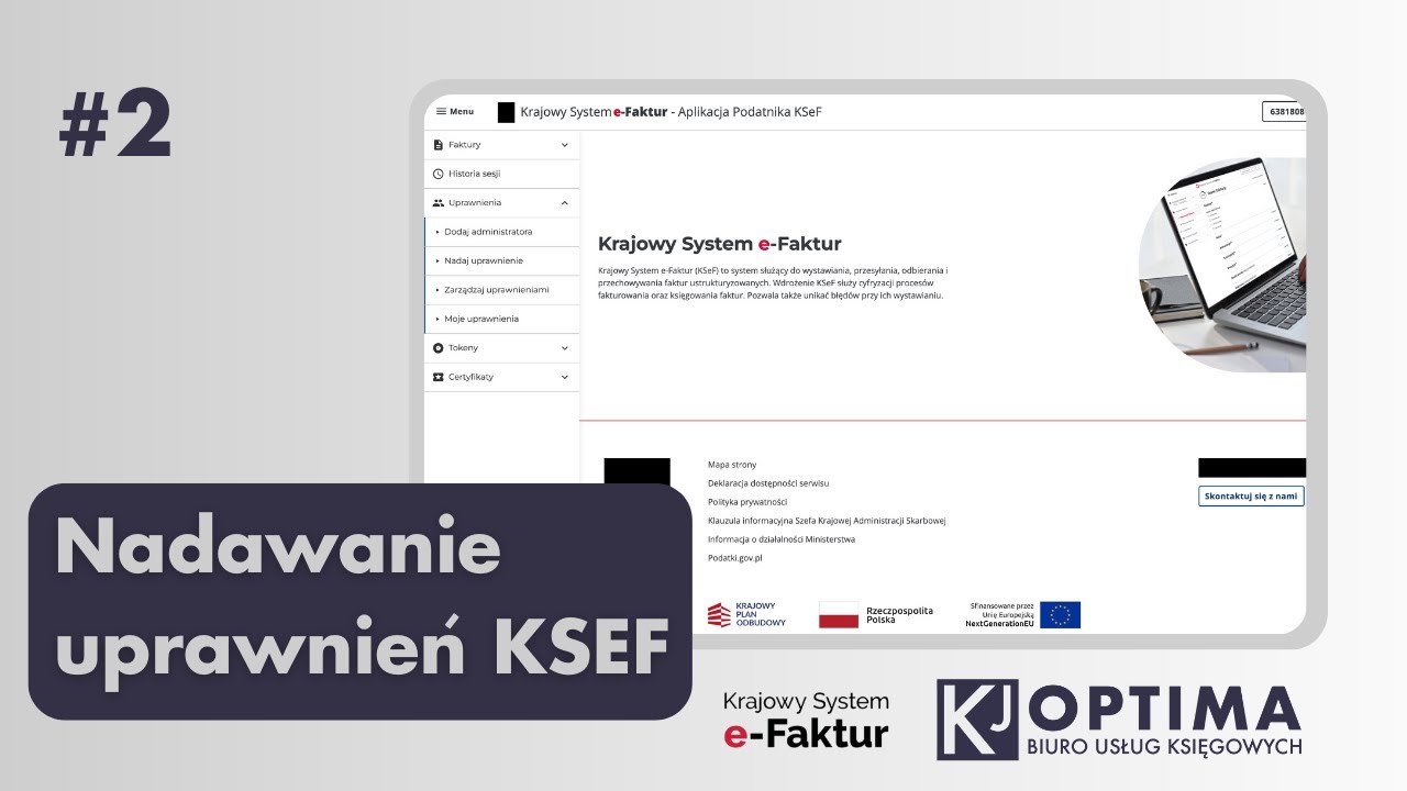 Jak nadawać uprawnienia w KSeF? Poradnik w 2 minuty #2 