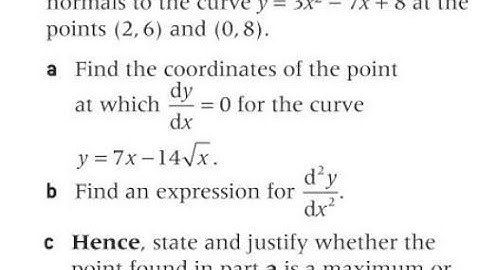 Calculus Question 5.2 : Oxford Chapter 10 Review