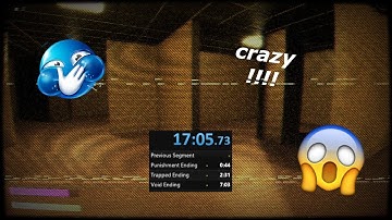 Backrooms: The Backstage Of Reality all endings in 17:05