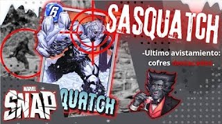 ¿MERECE LA PENA LA NUEVA CARTA SASQUATCH? LO ANALIZAMOS MARVEL SNAP #133