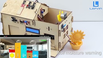 LAFVIN Smart Home Kit With Tutorial For Arduino Uno R3 Project DIY Sensor Learning Coding Toys