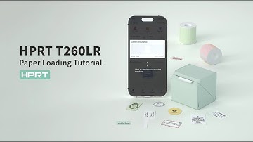 T260LR  Quick Start Guide: Paper Loading Tutorial