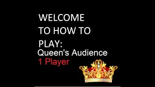How to play Queen's Audience #solitaire screenshot 1