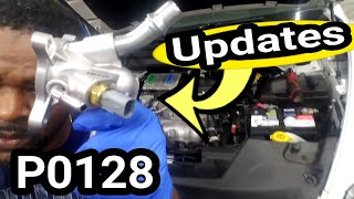 P0128 2.4L Jeep thermostat UPDATES. How to replace a thermostat. How to fix a overheating car,