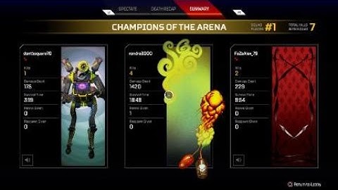 1v2 Clutch FTW- Apex Legends Caustic Gameplay