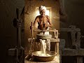Old Man Grinding Flour Without Electricity 😲 Traditional Village Machine”