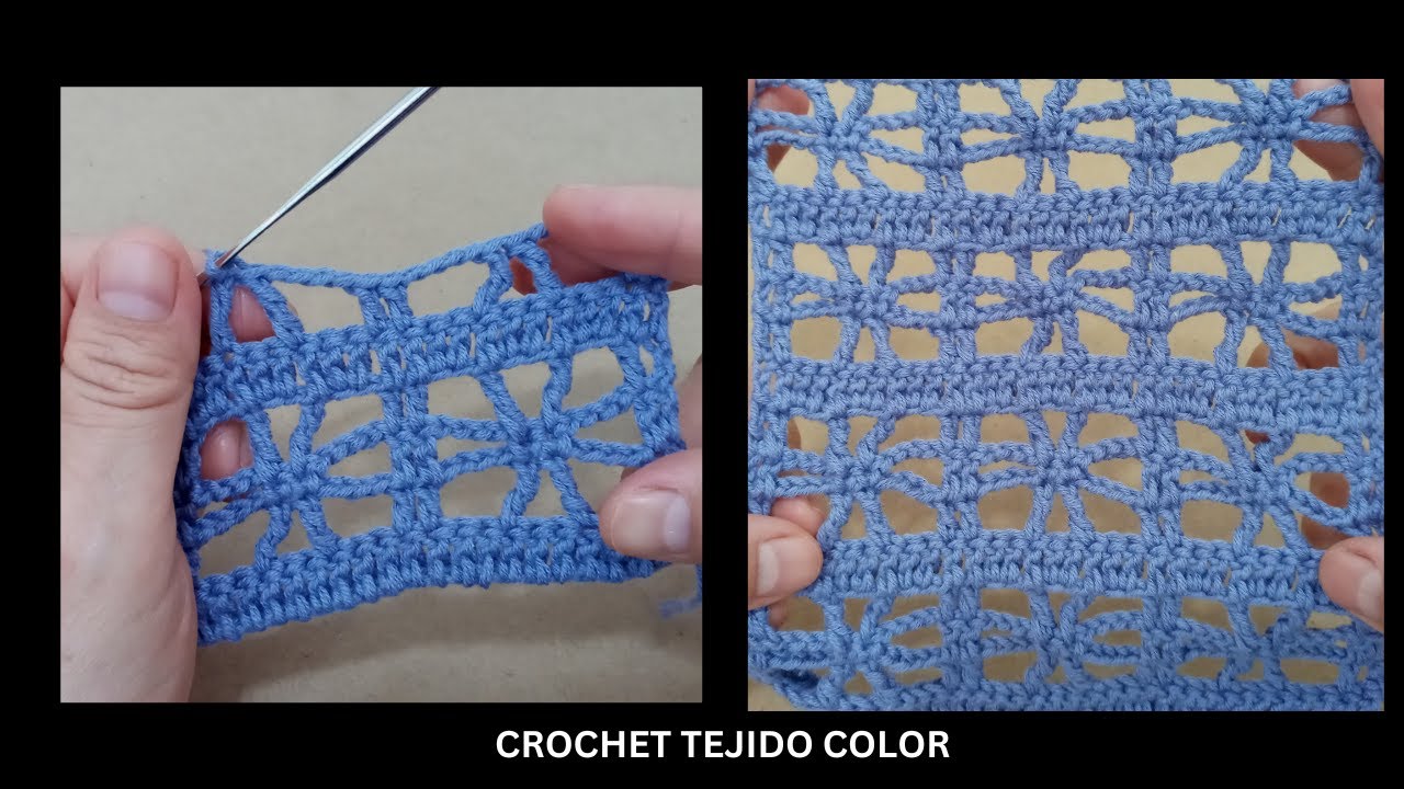PUNTADAS DE GANCHILLO //CROCHET PUNTADAS CALADAS //PUNTADAS DE GANCHILLO//PUNTO CALADO CROCHET.