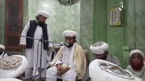 تقرير په اواز دمولوى حبيب الله صديقى برادر شهيد شيخ الإسلام نابغه الوقت غلام حضرت غلام الحنفي