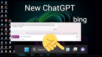 New Seach Box😱 Windows 11 V: 22H2 | bing | ChatGPT