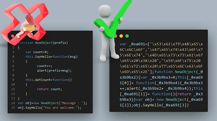 How to obfuscate JavaScript  coding using VS Code Extension