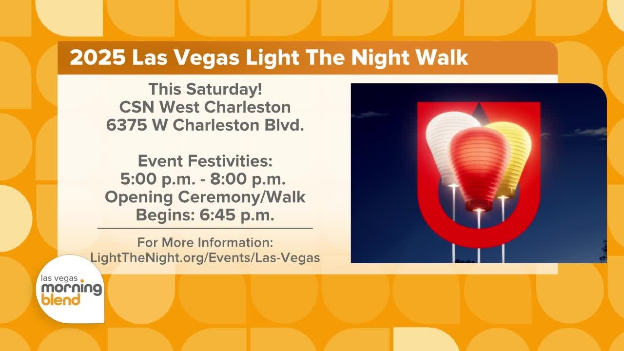 Light The Night 2025 Las Vegas: Walk to Support Blood Cancer Research