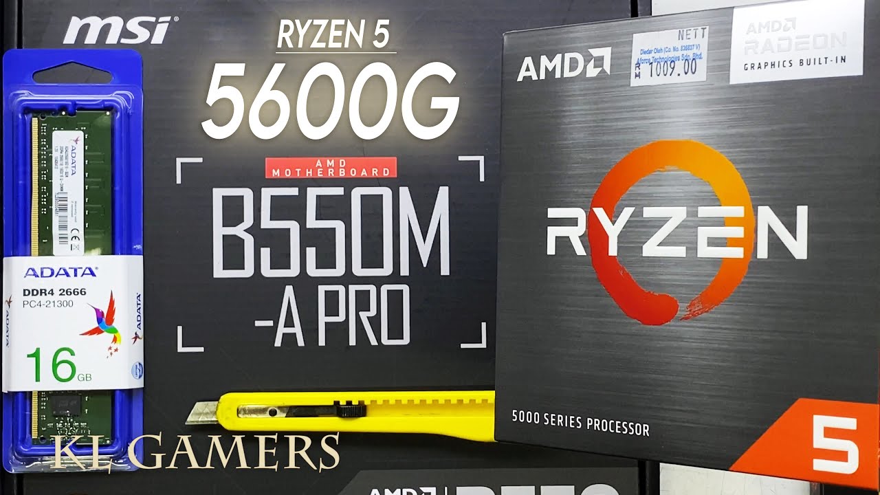 php socket  Update 2022  AMD Ryzen 5 5600G msi B550M-A PRO Budget Gaming PC Build