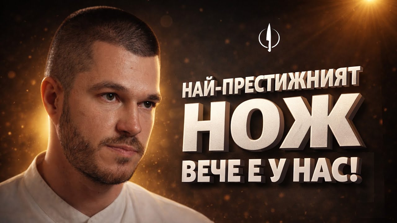 Исторически момент: Първият българин отличен с нож от The Best Chef Awards 2025