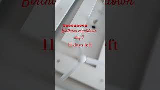 birthday countdown day 3