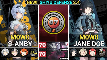 NEW RESET! M0W0 S-Anby & Jane Doe Showcase | NEW!! Shiyu Defense Zenless Zone Zero 2.4