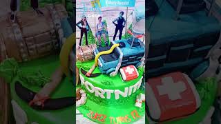 Fortnite Cake | Fortnite Cake Tutorial  cakes shortsfeed viralvideo shortvideos