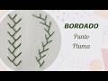 Punto Pluma - Bordado a Mano