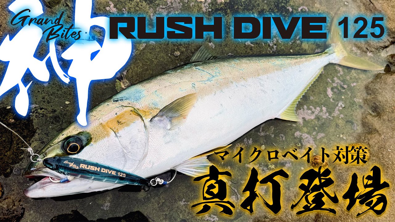 Fishing Review] The Rush Dive 125 is the ultimate mini daipen lure