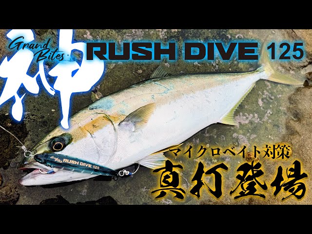 Fishing Review] The Rush Dive 125 is the ultimate mini daipen lure