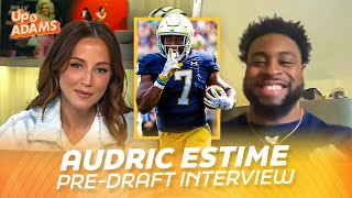 Notre Dame RB Audric Estime on Final Season at Notre Dame, Off-Field Hobbies, & Replacing Zeke