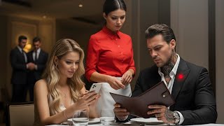 Camarera deslizó una nota al jefe de la mafia   Tu novia te vendió  Están en posición