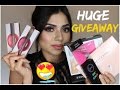 FULL FACE OF FIRST IMPRESSIONS & HUGE GIVEAWAY!! HUDABEAUTY , SIGMA & ANASTASIA BEVERLY HILLS