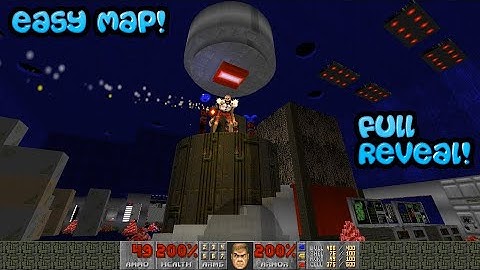 Doom 2: Easy Map by me, Clippy - here is the full reveal secrets etc - easy stuff!