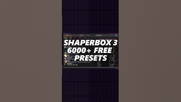 HOW TO GET 6000+ FREE SHAPERBOX PRESETS #flstudio