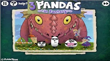 3 pandas in Fantasy Walkthrough full version