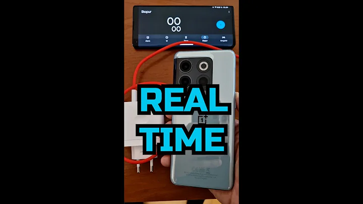 OnePlus 10t Charging speed - REAL TIME - DayDayNews