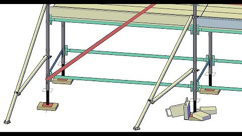 iScaf® 10 Tutorial - Inserting General Custom Blocks, Raker Ties or Outriggers using iScaf®