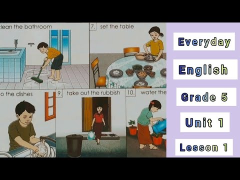 Unit1 Lesson 1 Everyday English Grade 5 English Subject