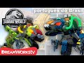 Batalha de Dinossauros Robôs | LEGO JURASSIC WORLD: A LENDA DA ILHA NUBLAR