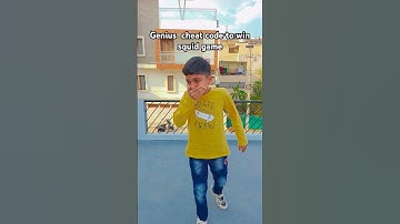 Genius cheat code to win squid game | #shorts #shortsfeed #trend #zaynamairah #subscribe #viralvideo