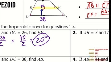 Trapezoid Midsegment and Trap. Proof 3/24