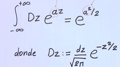 Transformación de Hubbard–Stratonovich en Física Estadística