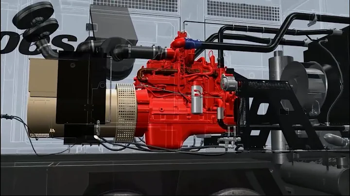 HOW A DIESEL GENERATOR WORKS -ANIMATION